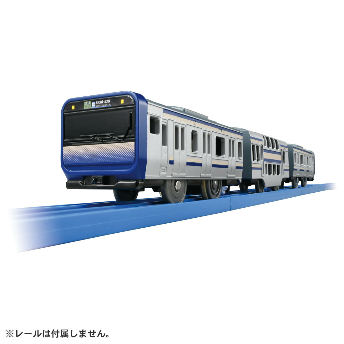 ■JR 東日本のE235系横須賀線がモデル ■プラキッズ1体付 ■中間車両はプラキッズ乗車可能 ■のせかえシャーシ対応 ■3両編成でそれぞれ連結・切り離し可能 ■ 1スピード・スイッチOFFで手転がし遊び可能 ■列車カード付