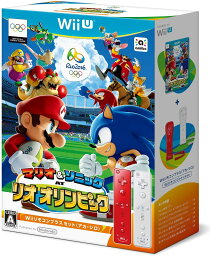 【新品】マリオ&ソニック AT リオオリンピック Wiiリモコンプラスセット(アカ・シロ) - Wii U【任天堂】