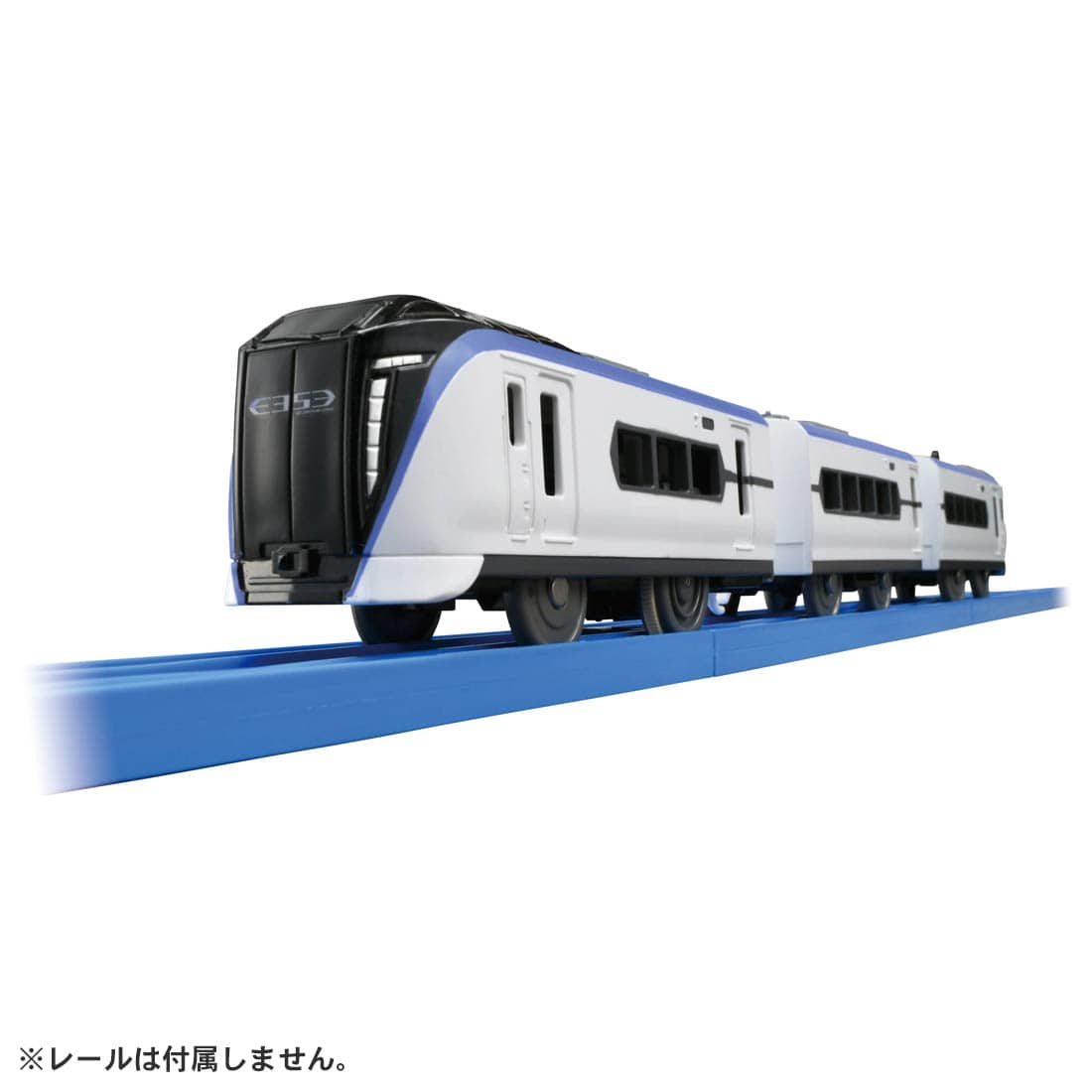 ■JR東日本「E353系あずさ」がモデル ■後尾車に専用連結ギミック搭載　2セットあれば「E353系あずさ」同士の連結が可能 ■3両編成でそれぞれ連結・切り離し可能 ■のせかえシャーシ対応 ■1スピード・スイッチOFFで手転がし遊び可能 ■プラ列車カード付 ※レールは付属しません。 ※連結は「E353系あずさ」同士で行ってください。 ※この商品には「E353系あずさ」3両編成1セットが入っています。 ※マグネットを使用した「連結仕様」の車両とは連結できません。