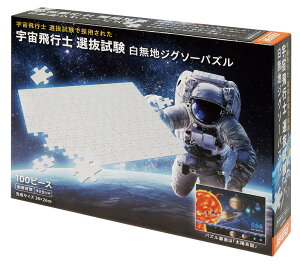 100Pジグソーパズル 宇宙飛行士 選抜試験 白無地ジグソーパズル【100-033】【38×26cm】【ビバリー】