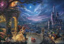 fBYj[1000s[X Beauty and the Beast Dancing in the Moonlight (51x73.5cm) yD-1000-069zye[z