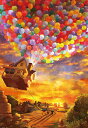 ディズニー1000ピース 約束の地へ…(カールじいさんの空飛ぶ家) (51x73.5cm) 【D-1000-086】【テンヨー】(3)
