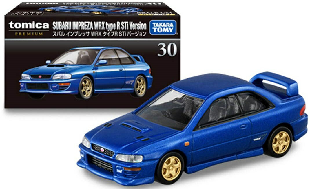 トミカプレミアム 30 スバル インプレッサ WRX タイプR STiバージョン【タカラトミー】