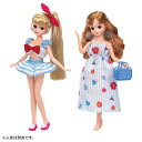 リカちゃん LW-13 マリンワンピ&セーラー水着セット【洋服】【タカラトミー】