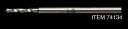 タミヤ 精密ドリル刃1.0mm(軸径1.5mm)【74134】※6個までポスト投函便にて発送可(3)