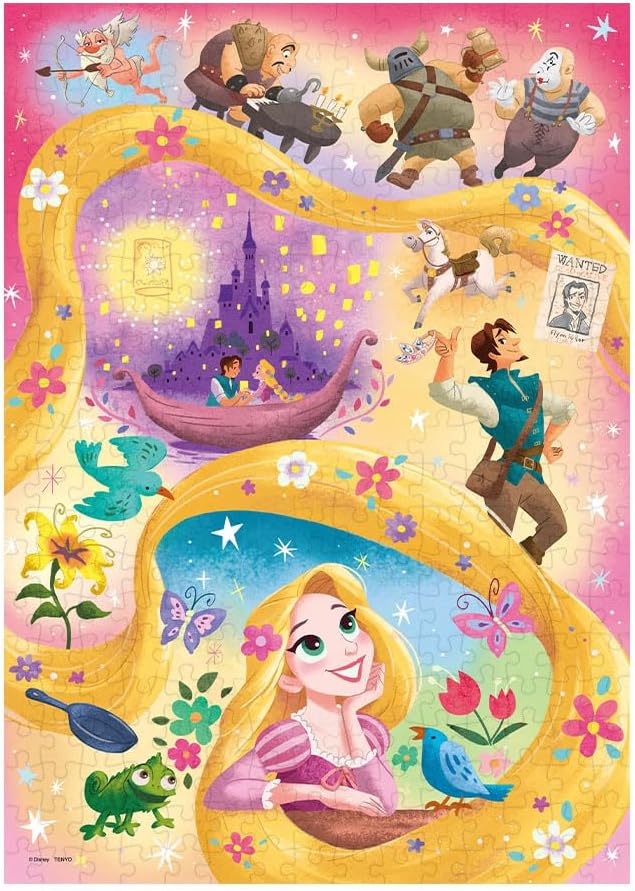 樂天商城 - ディズニー300ピース リビング イン マイストーリー（塔の上のラプンツェル） (30.5×43cm)（D-300-077）【テンヨー】