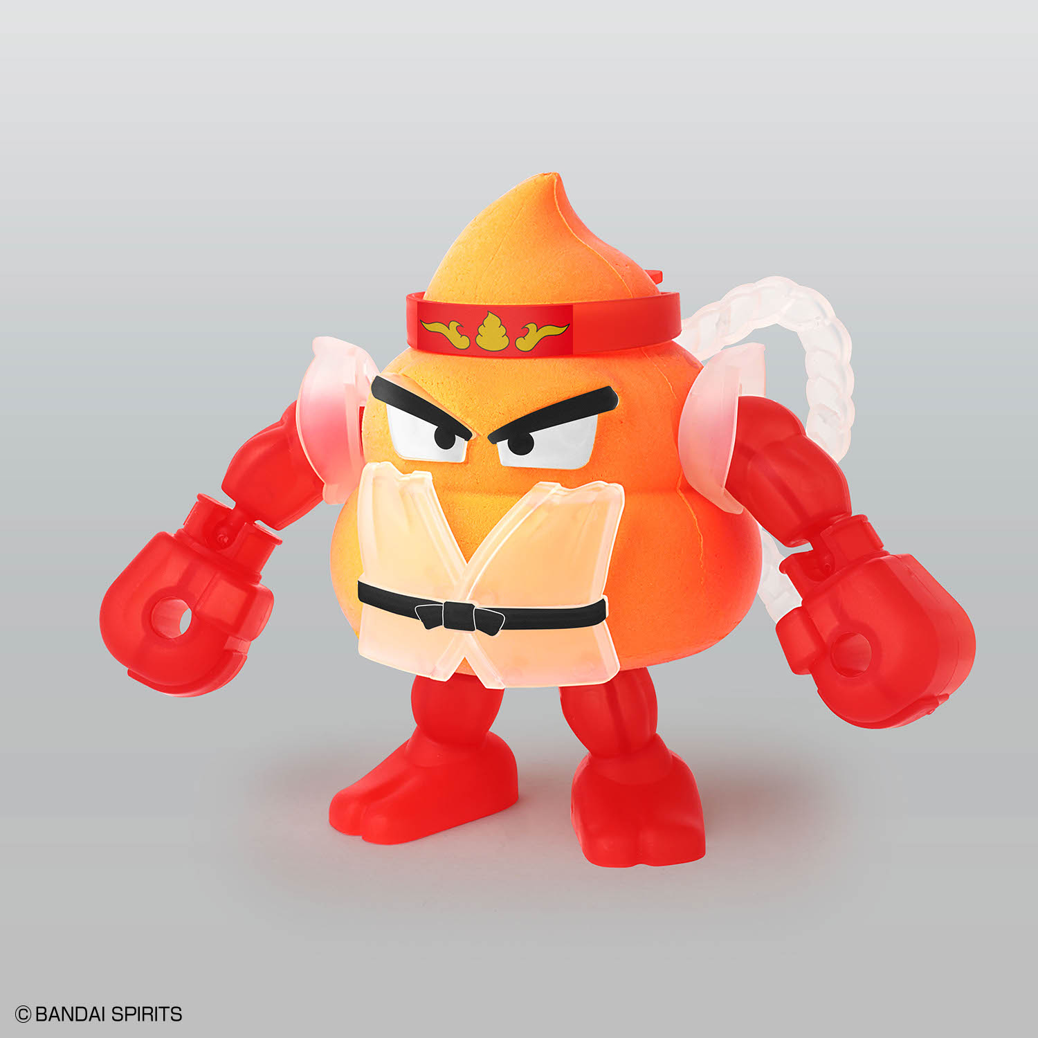 プラモと粘土でキミだけのうんこキャラを作り出そう！ 『クレイモデルキット』より、「ウンコスルデイズ 格闘家うんこ」が登場！ 紙ねんど/ ウンコ型/手足パーツ入りの1商品で楽しめるフルセットアイテム！ ■手首が可動& 平手が付属。 ■ポージングも押し付け遊びも楽しめる。 ■パンチと平手、2種類のハンドパーツが付属。 ■付属のパーツで武闘家うんこを再現可能。 ■こちらは対象年齢6才以上の商品です。 【付属品】 ■ウンコ型×1 ■紙ねんど オレンジ（30g）×1 ■シール×1