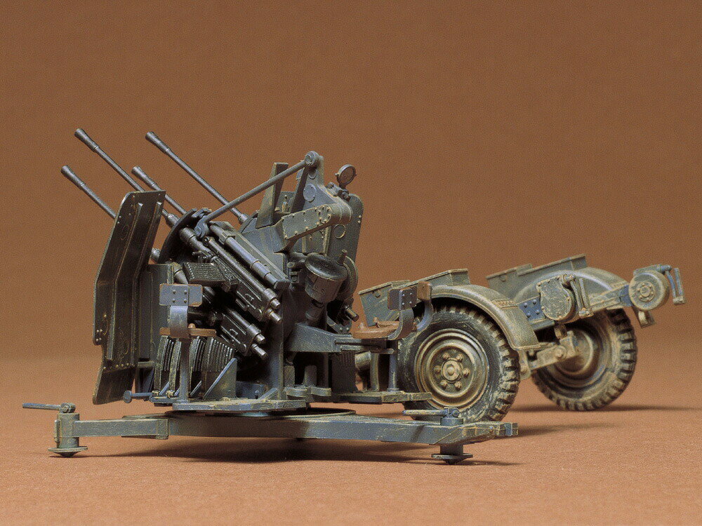 タミヤ　1/35 ドイツ・20mm4連装高射機関砲38型【35091】【プラモデル】