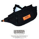 UNIVERSAL OVERALL ユニバーサルオーバーオール バッグ ウエストバッグ メンズ レディース ウエストポーチ ボディバッグ ショルダーバッグ ブランド きれいめ おしゃれ 軽量 アウトドア カジュアル フェス 可愛い かわいい 韓国 かっこいい 大人 通勤 通学 2025 春 春夏 夏