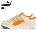 プーマ スリップストリーム スニーカー メンズ 黒 厚底 おしゃれ ブランド PUMA MARKET マーケット コラボ ローカット ローカットスニーカー ベルクロ カジュアルシューズ プーマブラック ムーンロック シューズ 靴 くつ SLIPSTREAM 2023 秋 秋冬 冬