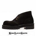 楽天SVEC PRIME SHOPチャッカブーツ メンズ 本革 ヌバック おしゃれ 大人 ブランド KIDS LOVE GAITE キッズラブゲイト BULB TOE CHUKKA ショートブーツ タンクソール 厚底 ビブラムソール カジュアル レースアップ プレーントゥ 革 レザー ブラック 黒 シューズ 靴 国産 日本製 2024 春 春夏 夏