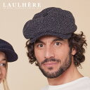 ロレール laulhere ベレー帽 レディース メンズ 男女兼用 おしゃれ かわいい 大きいサイズ バスクベレー ベレー 帽 キャスケット 帽子 GIZOTSO ブランド メリノウール 無地 シンプル ワッペン ブラック 黒 2025 春 春夏 夏
