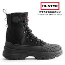 ハンター hunter ブーツ レディース エクスプローラー デザートブーツ WOMENS EXPLORER DESERT BOOT 紐 レースアップ ヒール ショートブーツ 歩きやすい ブランド おしゃれ カジュアル 耐水 ミリタリーブーツ ブラック 黒 シューズ 靴 WFS2000CNV 2024 冬 春 春夏