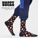happy socks nbs[\bNX C fB[X Y  uh 킢 N[ ~h \bNX    Rbg ȍ JWA rWlX h  ubN  Hamburger Sock HAM01-9050 2024 ~ t t
