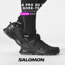 salomon xa pro 3d v9 gtx gore-tex サロモン ゴアテックス L47270800 トレイルランニング シューズ トレイルランニングシューズ 防水 トレランシューズ トレラン トレイル トレッキングシューズ スニーカー 靴 レディース 登山 山登り ブラック 黒 2025 春 春夏 夏