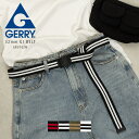 GERRY ジェリー ガチャベルト ベルト GIベルト レディース メンズ カジュアル おしゃれ 幅 32mm 130 フリーサイズ バックル かっこいい かわ...