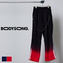 GRADIENT TRACKP F25 BS259603 ブランド BODYSONG. ボディソング トラックパンツ レディース メンズ ジャージ セットアップ...