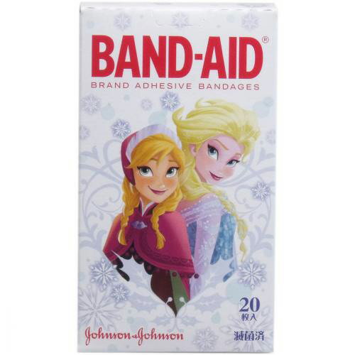 広告文責・販売事業者名:株式会社ビューティーサイエンスTEL 050-5536-7827・・・・・　商　品　詳　細　・・・・・商品名バンドエイド アナと雪の女王 20枚商品説明子供の指にぴったりのスモールサイズ! 防水タイプ!伸縮自在!ムレにくい! いろいろなかわいい絵柄ががぜんぶで10種類(計20枚)! ●水・バイ菌を通さず空気・水蒸気を通す! ●伸縮性に優れた特殊テープ! ●傷口につきにくい特殊加工パッド! ●低アレルギー性粘着剤を使用しています。(非天然ゴム) ●滅菌済。仕様個装サイズ:55X95X30mm個装重量:約20g内容量:20枚入 製造国:中国一般医療機器医療機器届出番号13B1X00204C00007 サイズ【こどもたちにぴったりのサイズ】 58mm×19mm使用上の注意・創傷面を清潔にし、パッド部分をあててテープで固定してください。・1日1?2回は貼りかえるようにしてください。・パッド部分が汚れたり水にぬれた時は、新しいものに貼りかえ、傷口を清潔に保ってください。・皮膚刺激の原因になることがあるので、テープを同じところに繰り返し貼らないでください。・使用後はがすときは、患部やまわりの皮膚を痛めないようにゆっくりとはがしてください。・本品の使用により、発疹、発赤、かゆみ等の症状があらわれた場合には、使用を中止し、医師または薬剤師にご相談ください。・直射日光を避け、小児の手の届かない所に保管してください。・テープの包装が開封、破損されない限り、減菌効果が保たれます。区分一般医療機器JANコード4901730150118