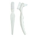 GC veBJ f`[uV zCg ~ 12W[V[ PRATICA `uV ` `p f`[ ꎕ PA uVGC Platika Denture Brush White * 12