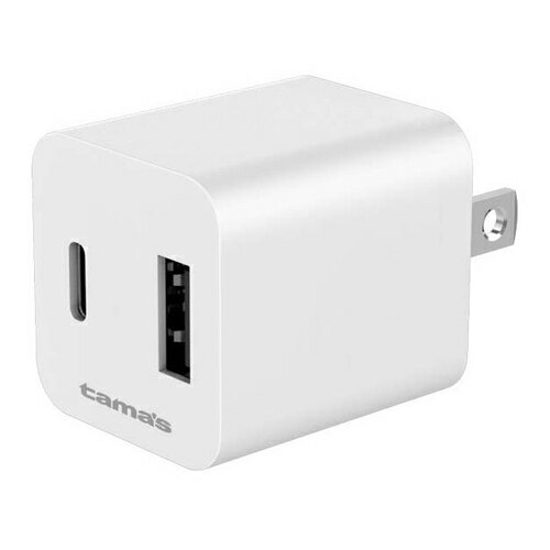 樂天商城 - PD20W コンセントチャージャー C+Aポート TAP137UCW多摩電子工業