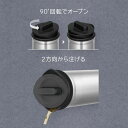 サーモス THERMOS ステンレスポット 1L TTD-1000 SBK ステンレスブラック 3