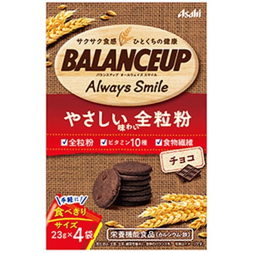 バランスアップ 全粒粉 チョコ 4袋入BALANCE UP 栄養機能食品