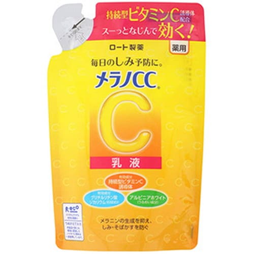 ロート メラノCC 薬用しみ対策美白乳液 つめかえ用 120mL 医薬部外品