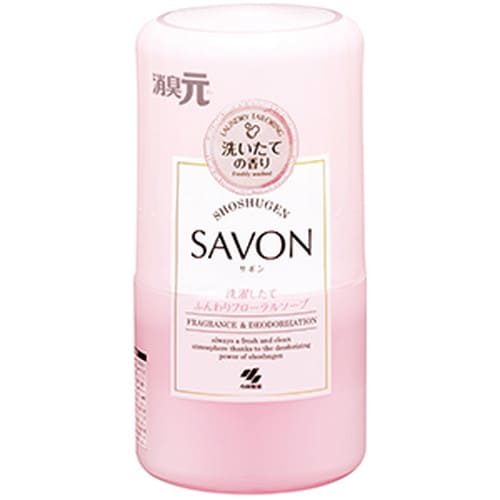 Rakuten - 小林製薬 消臭元SAVON 洗濯したてふんわりフローラルソープ 400mLサボン 消臭 部屋用 室内用