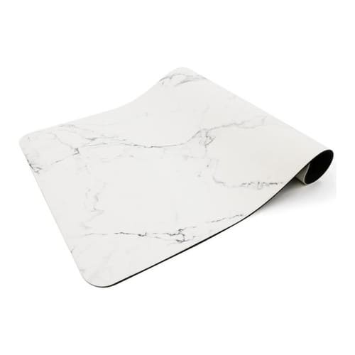 乐天商城 - ヨコズナクリエーション 珪藻土入り ソフトバスマット 大理石 40×60cm 1枚