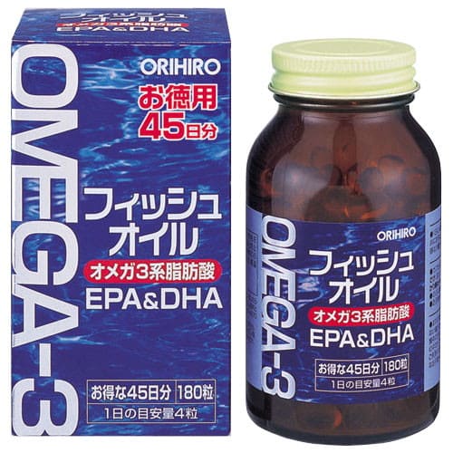 オリヒロ フィッシュオイルORIHIRO オメガ3 EPA DHA フィッシュオイル ソフトカプセル サプリ サプリメ..