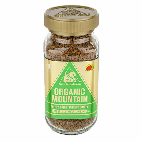 オーガニックマウンテン 有機インスタントコーヒー 100gオーガニックコーヒーインスタント コーヒー オ..