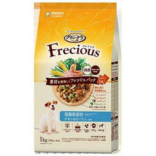 樂天商城 - グラン・デリ Frecious(フレシャス) 低脂肪設計 チキン＆ビーフ入り 1kgペットフード 栄養