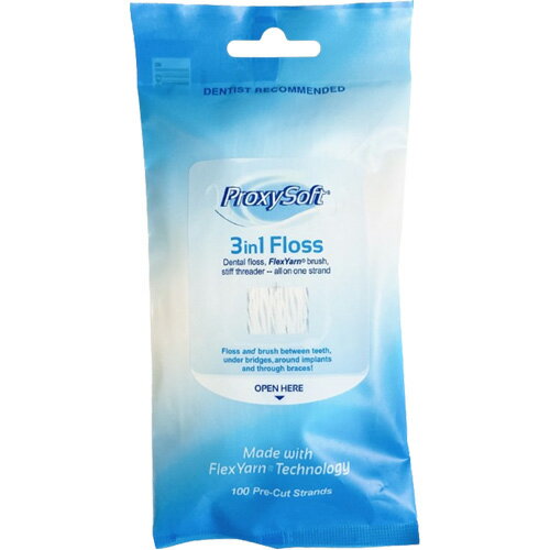 樂天商城 - サンデンタル プロキシソフト 3in1フロス 100本入サンデンタル プロキシソフト 3in1フロス 100本入