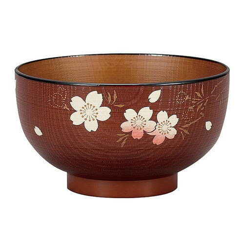 樂天商城 - 汁椀 溜透内木目 さくら宮本産業株式会社