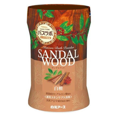 樂天商城 - 白元アース HERS バスラボボトル サンダルウッド香り 540g 医薬部外品白元アース株式会社