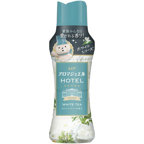 樂天商城 - レノア アロマジュエル HOTEL 香り付けビーズ ホワイトティーの香り 本体 420mLP&G