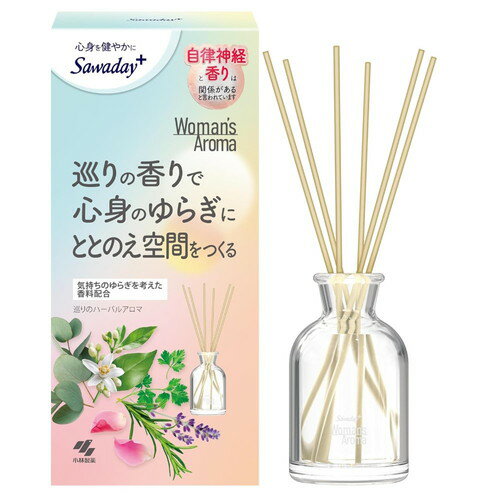 樂天商城 - 小林製薬 Woman’s Aroma ウーマンズ アロマ 巡りのハーバルアロマ 70mL
