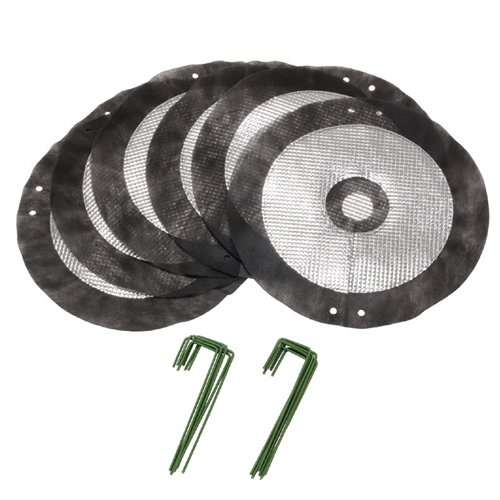 虫よけ しきわらいらず 6枚組ピン付ガーデニング 虫よけ しきわらいらず 6枚組ピン付 ガーデニンググッズ 虫除け 虫よけ 害虫防止 雑草の生育を防ぐ