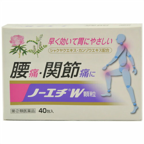 【第(2)類医薬品】ノーエチW 顆粒 40包ノーエチ 痛み止め 顆粒・粉末