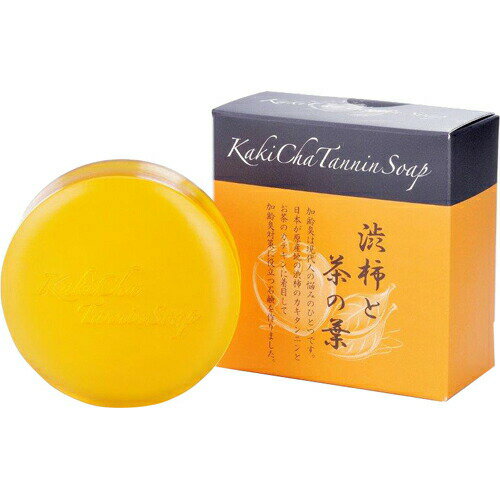 渋柿と茶の葉 カキチャタンニン ソープ 100g 医薬部外品