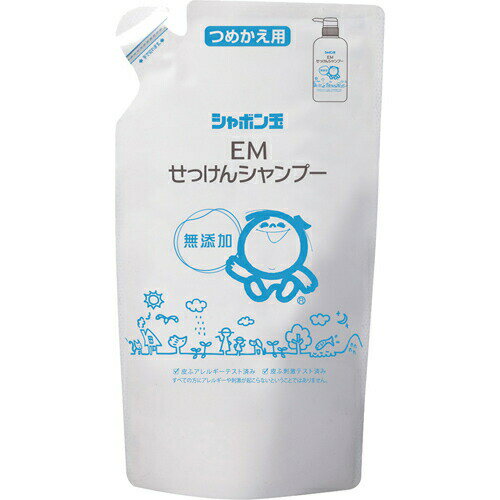 シャボン玉 EMせっけんシャンプー つめかえ用 63562 420mLのサムネイル