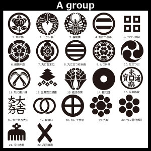 【送料込】 家紋スタンプ 印面直径16mm シャチハタブラック16 ネーム印 浸透印 武士 戦国大名 偉人スタンプ【全44種類】印鑑バーゲン 年賀状印刷 年賀状作成ソフト セール