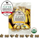 楽天【ロアジス】ナチュラル Pet Life愛犬用オーガニック クッキー バナナ【ベジフル：ミニパック 32g】（賞味期限：2025年3月末）犬用 おやつ ペット アレルギー対応 小粒