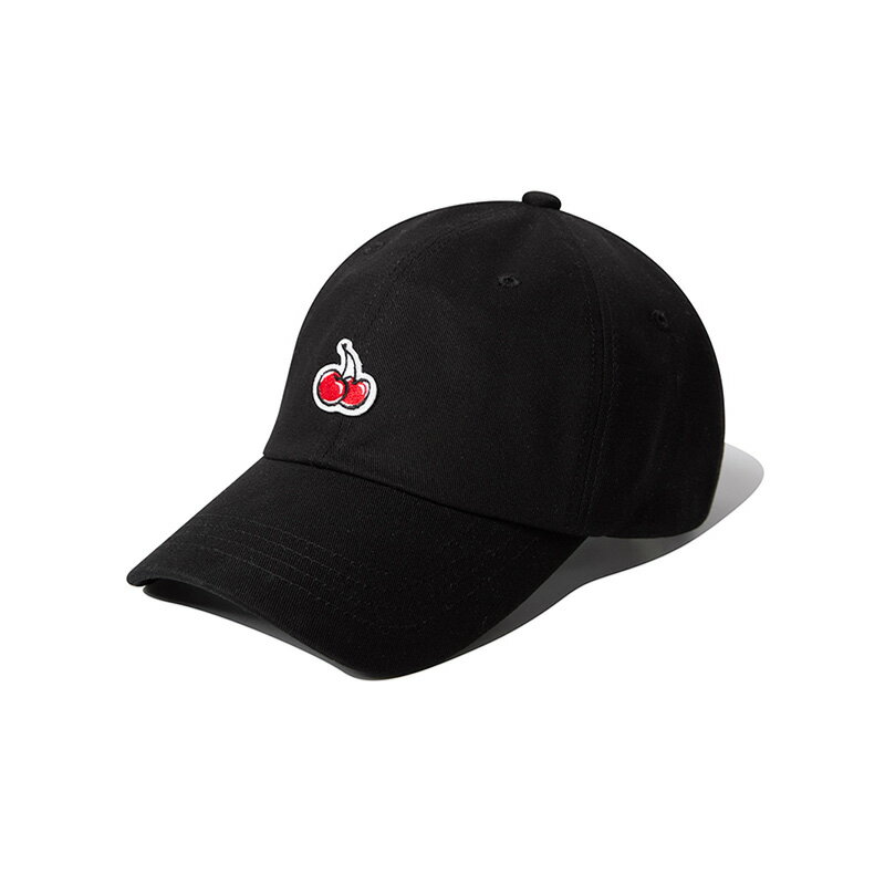 乐天商城 - [送料無料] KIRSH CHERRY WAPPEN LOGO BALL CAP ポイント ワッペン ボールキャップ 韓国