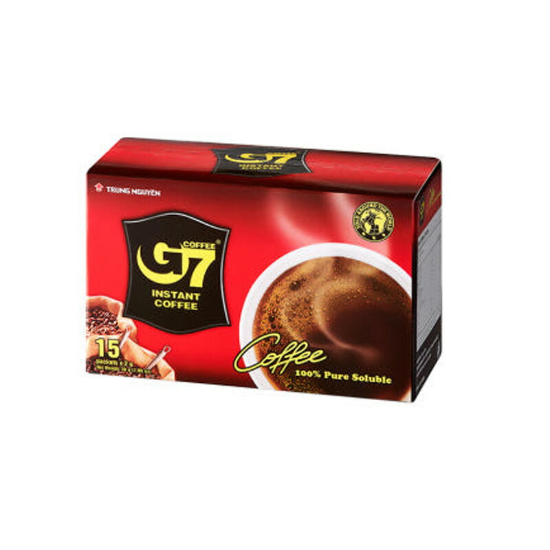 [送料無料] G7 ベトナム ブラックコーヒー 2g 15個入 [原産国:ベトナム] 深い香りと濃厚な味のコーヒー