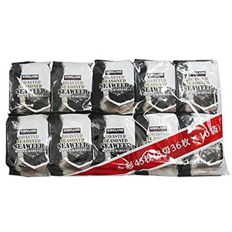 [送料無料] Kirkland カークランド シグネチャー 焼き海苔 17g x 20袋 Korean Nori 20 Pack Set