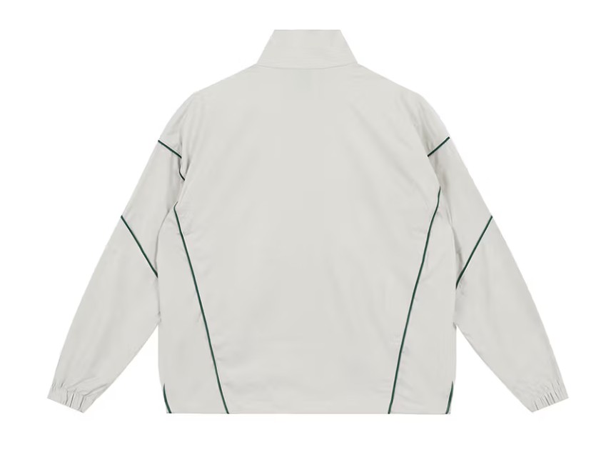 LOA STOREの[送料無料] APAC SPORTSTYLE WOVEN JACKET スポーツスタイル ウーブン ジャケットグレー/緑 スポーツアウター ジャージー 運動服 ウィンドブレーカー｜アングル3