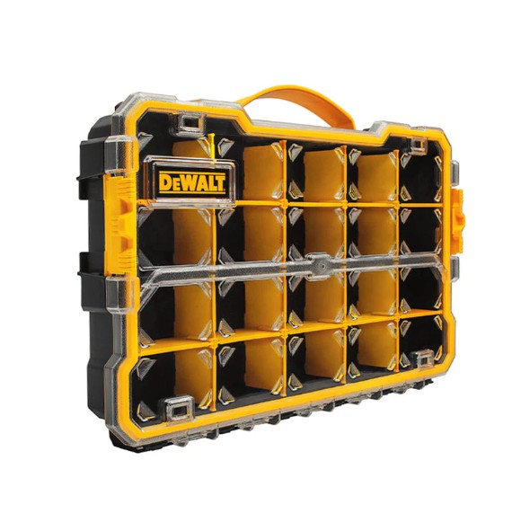 乐天商城 - 【送料無料】Dewalt ディウォルト 専門家用 コンポーネント 部品箱 仕切りタイプ 工具箱 ピース箱 部品箱 タックルボックス ねじ箱 工具箱 DWST14830