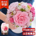 【500円割引クーポン】 母の日 7種10輪 華やか バラ プリザーブドフラワー Premium Rose Pink 母の日 プレゼント 花 誕生日プレゼント 女性 母 祖母 義母 女友達 結婚祝い ブリザードフラワー お誕生日 新築祝い 母の日ギフト お花 ははの日 ブリザードフラワー ギフト