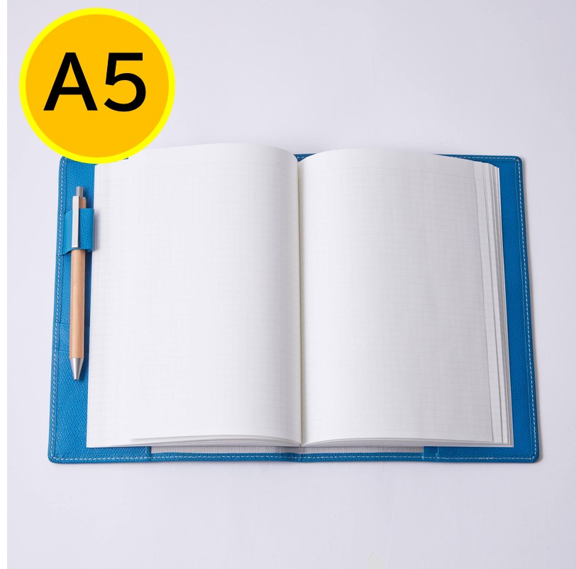 COBU牛本革製 A5サイズ ノートカバー (名入れ対象商品)C12